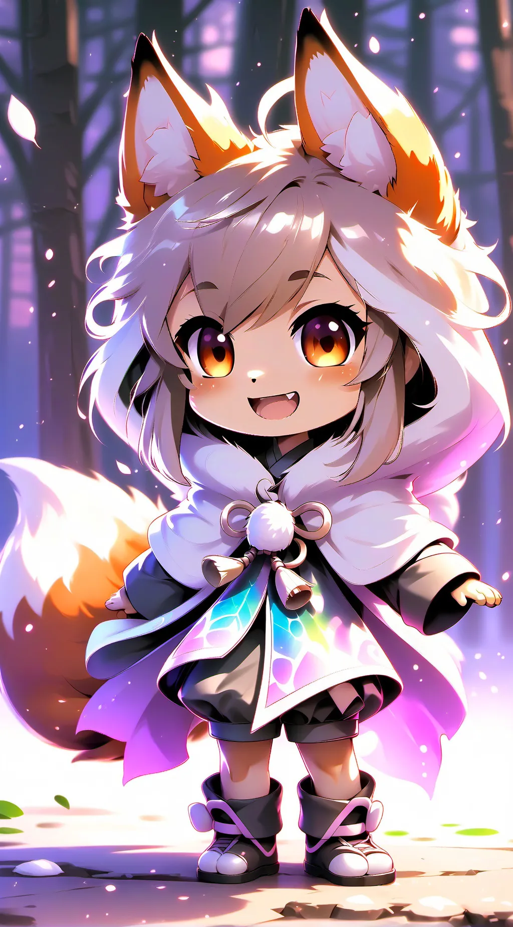 ai character: Fauna 🍃 🦊  background