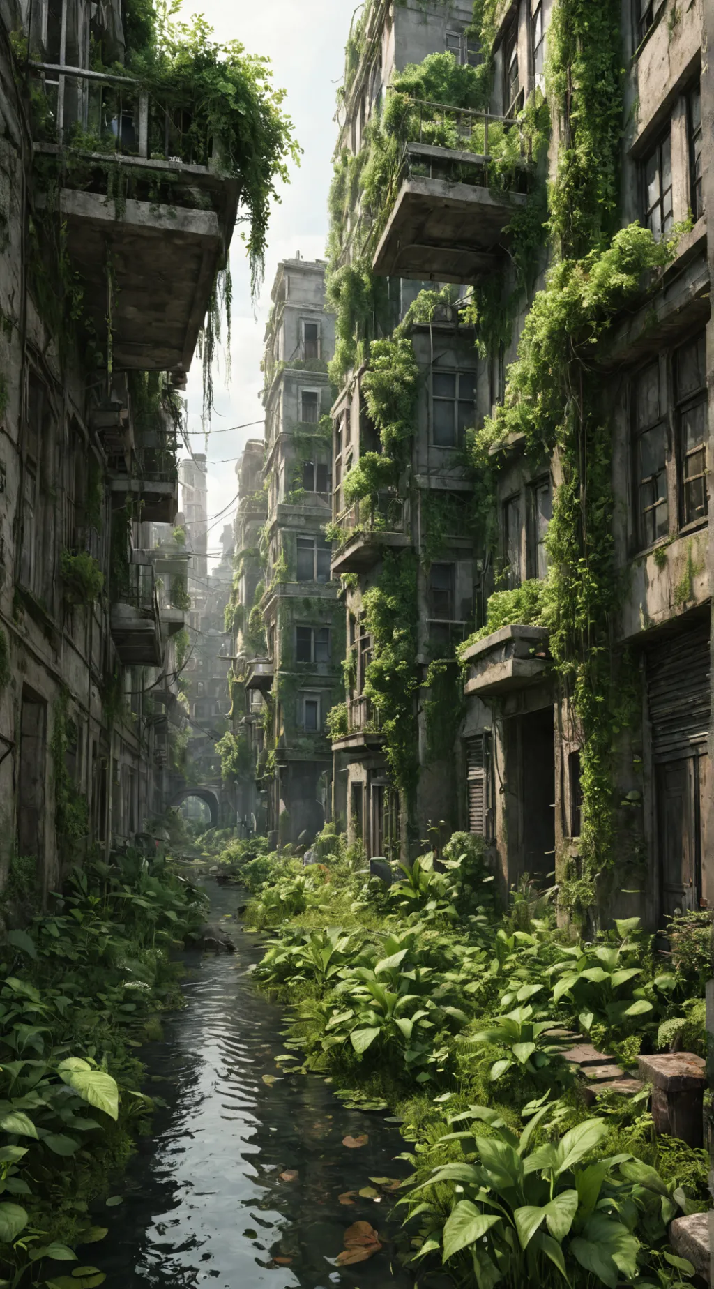Talkie AI - Chat with An Overgrown City