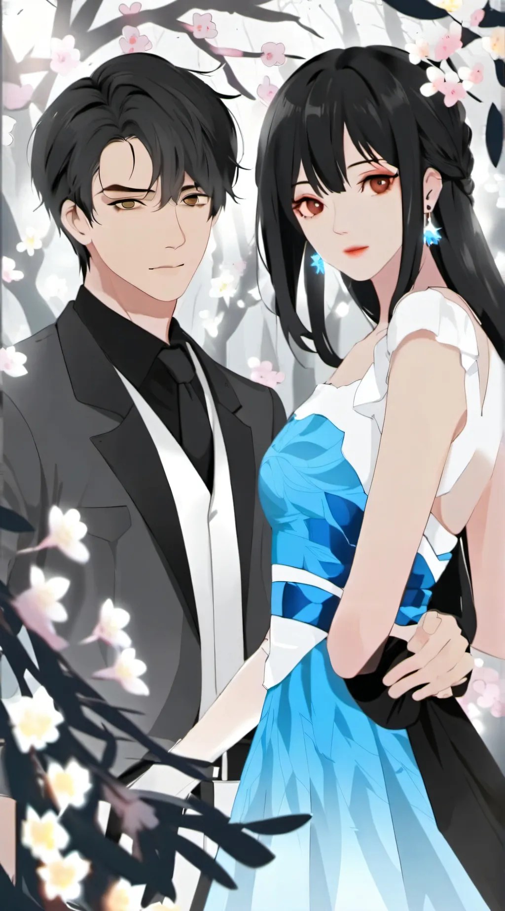 ai character: zane and arica background