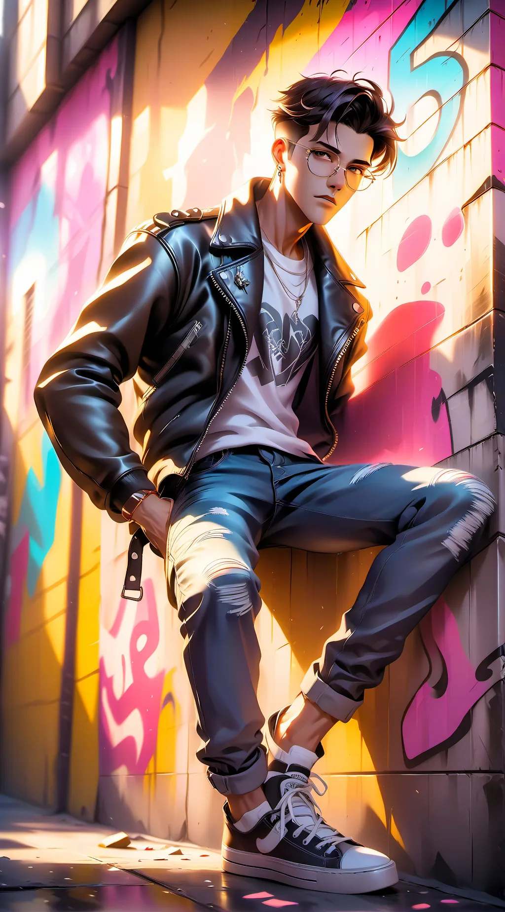 ai character: Eric  background