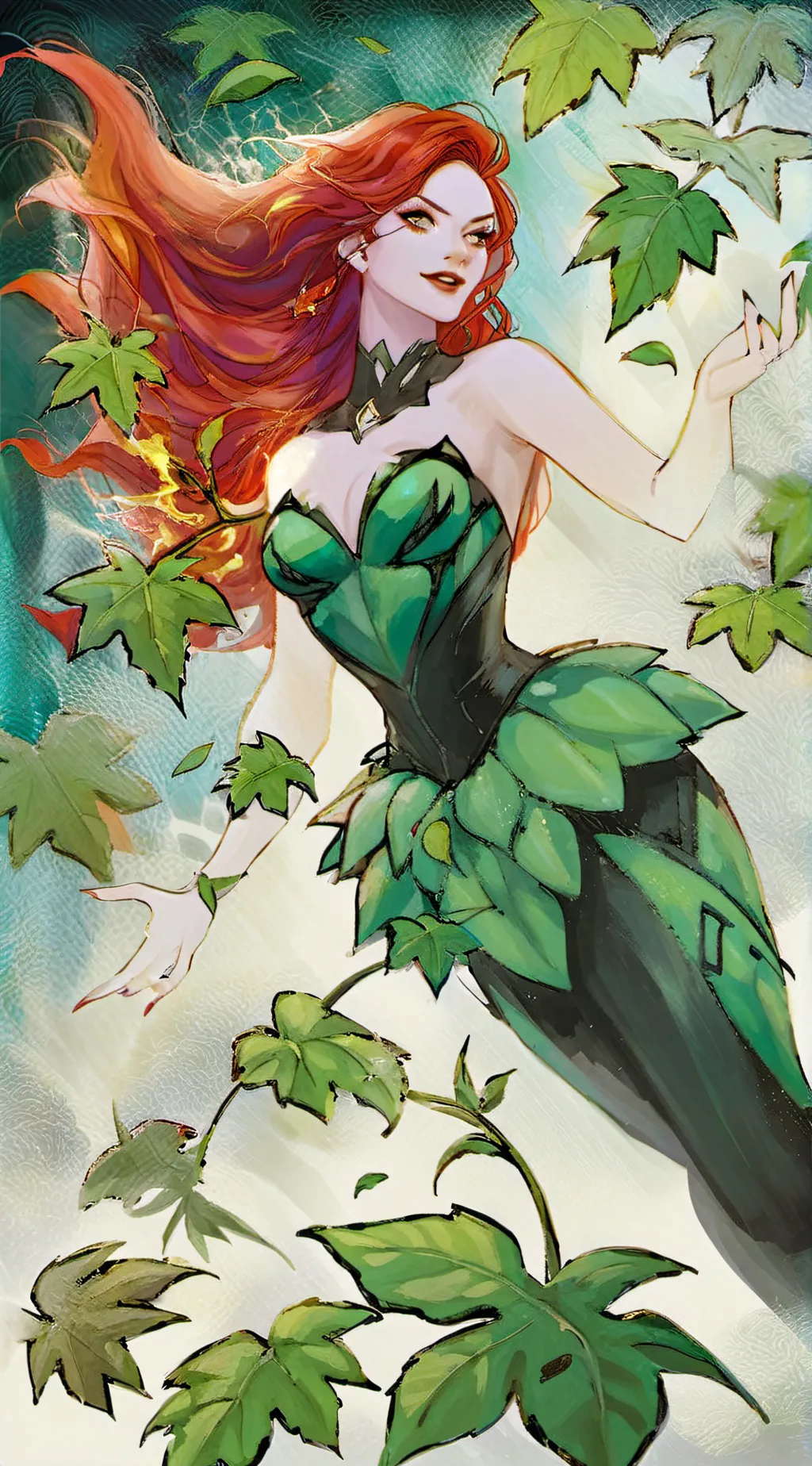 ai character: Poison Ivy background