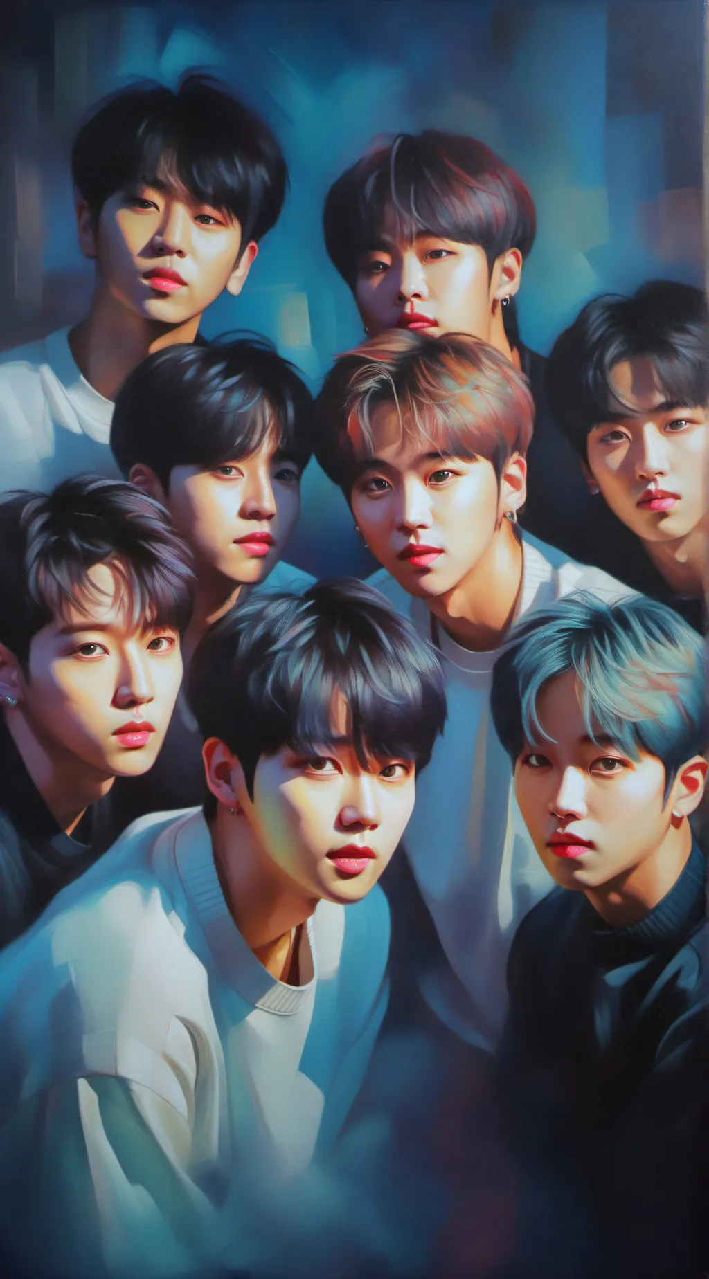 ai character: STRAYKIDS background