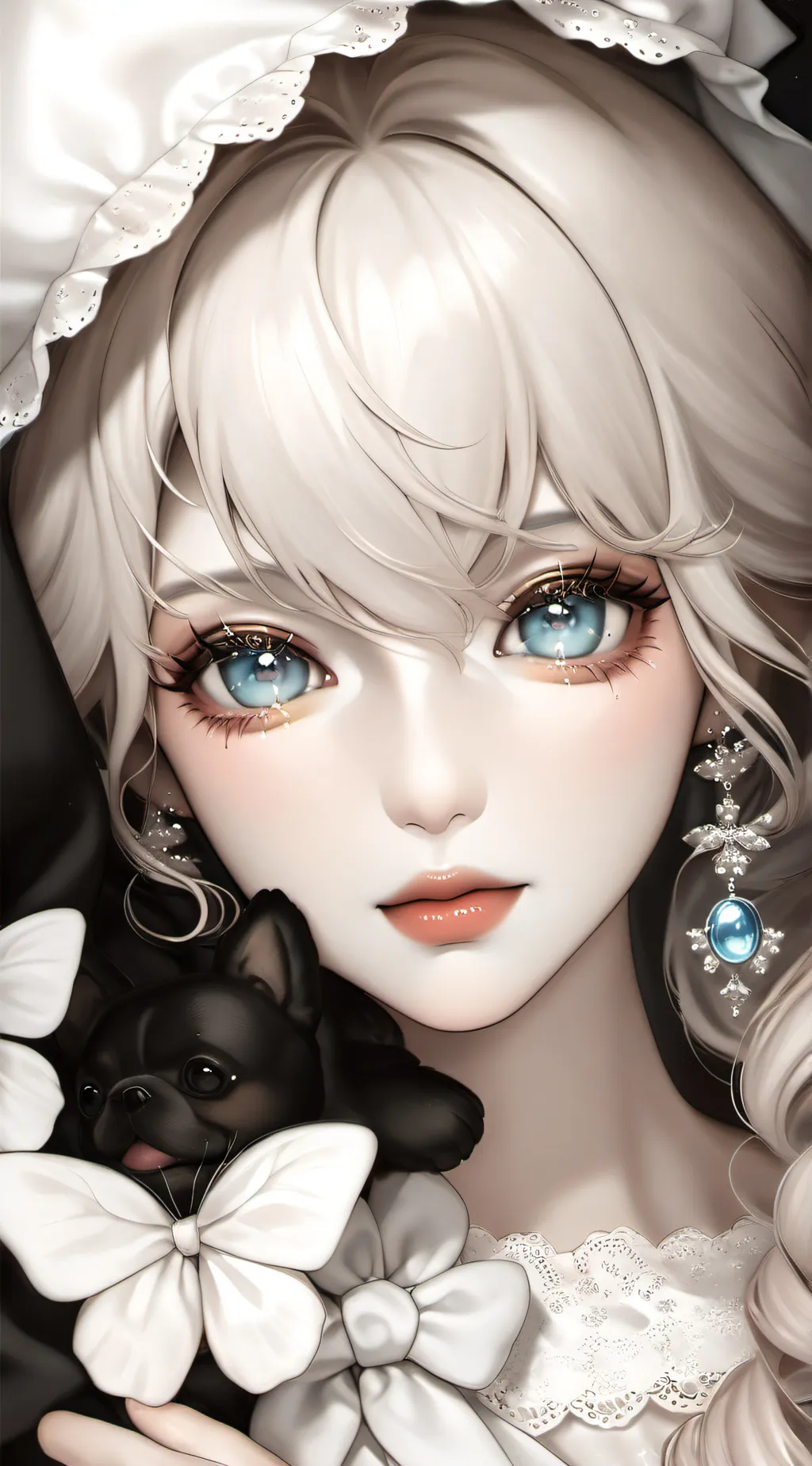 ai character: weird b**** background