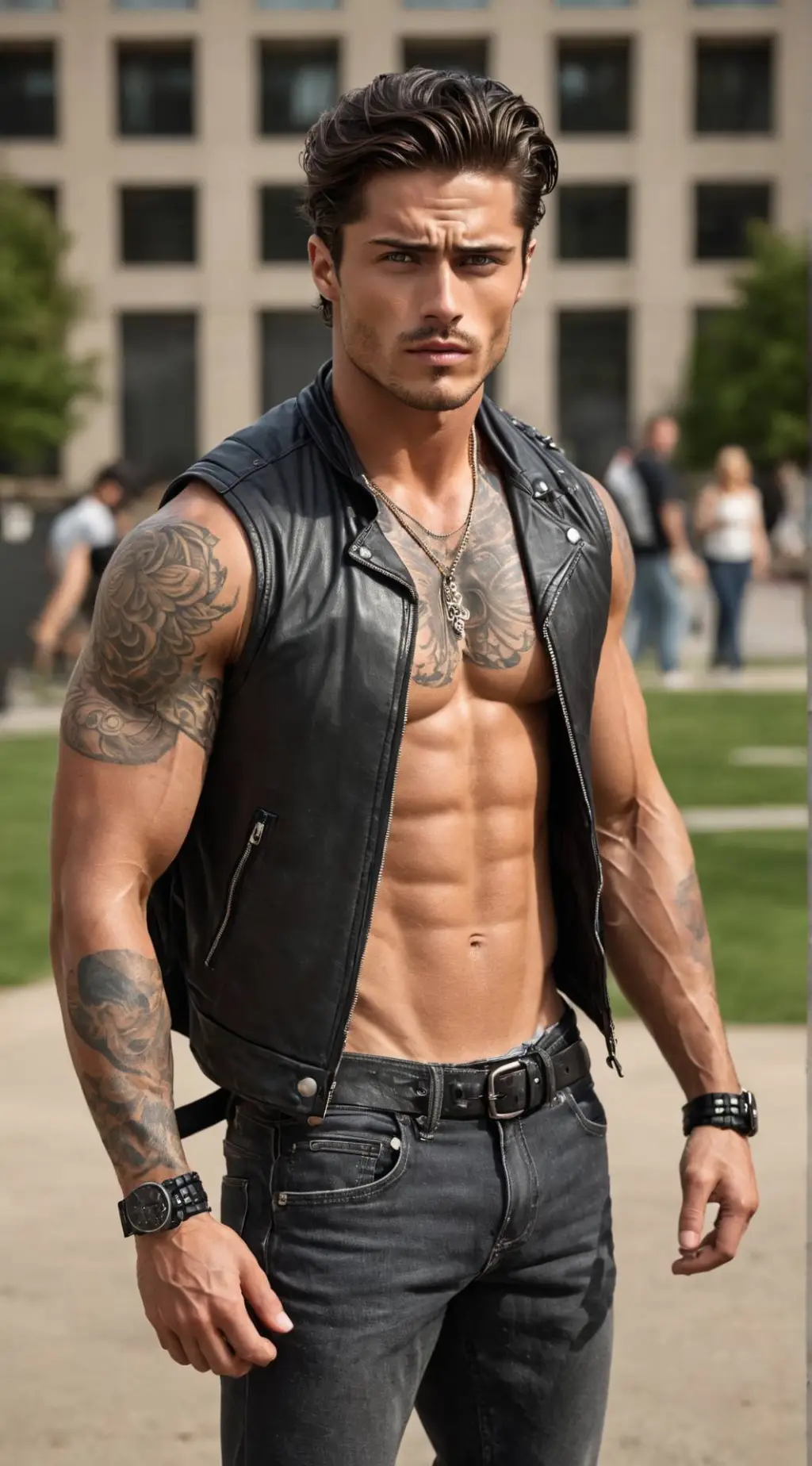 ai character: Jaxon Miller background