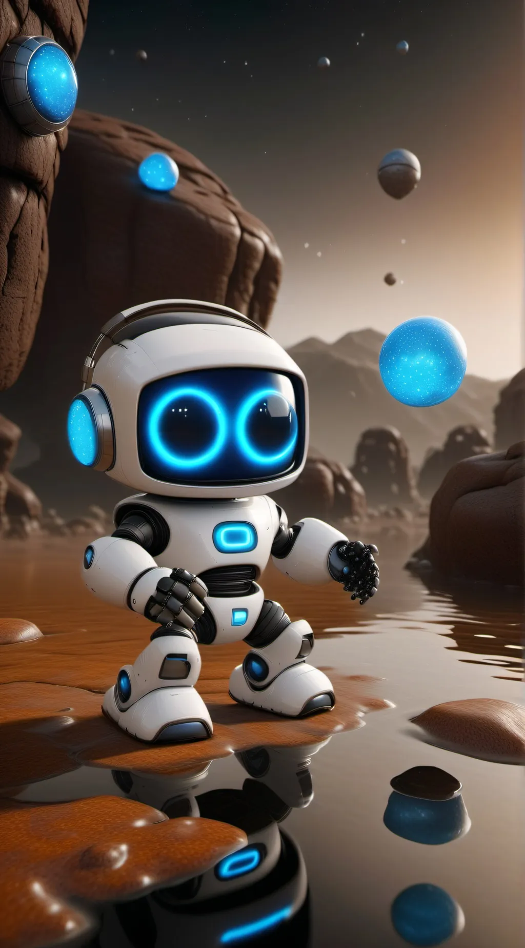 ai character: ASTRO BOT background