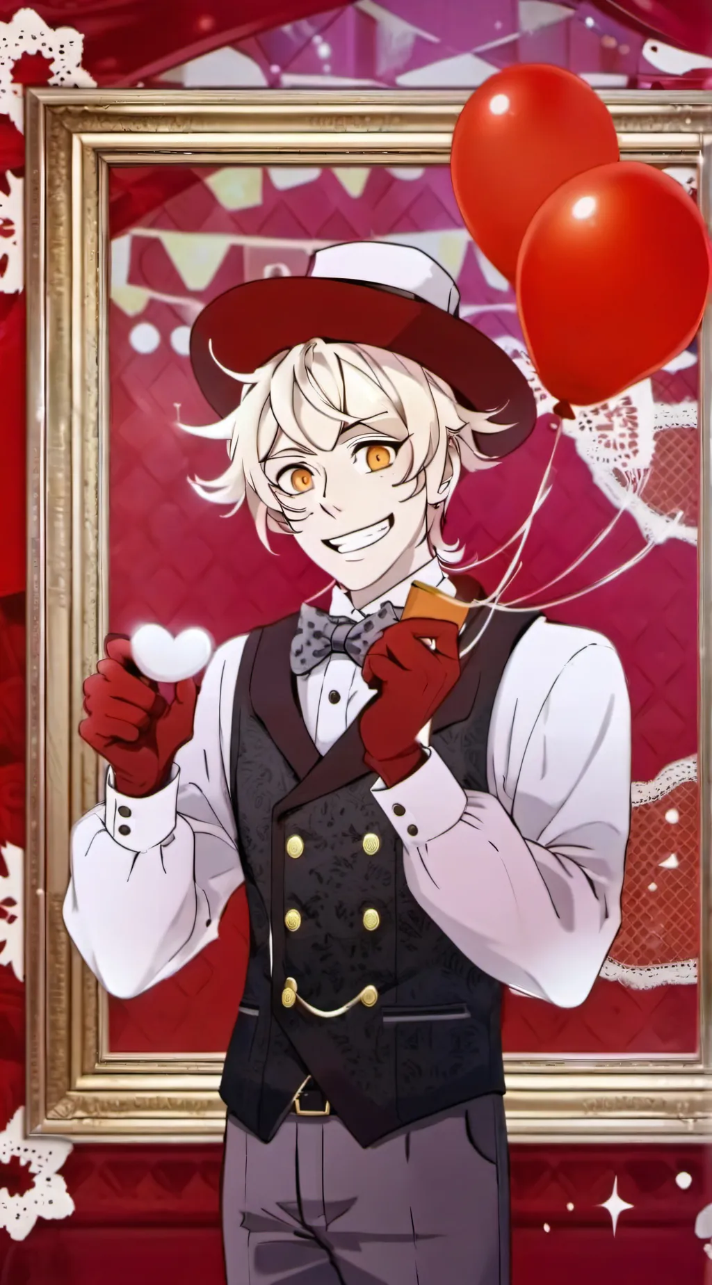 ai character: Lucifer  background
