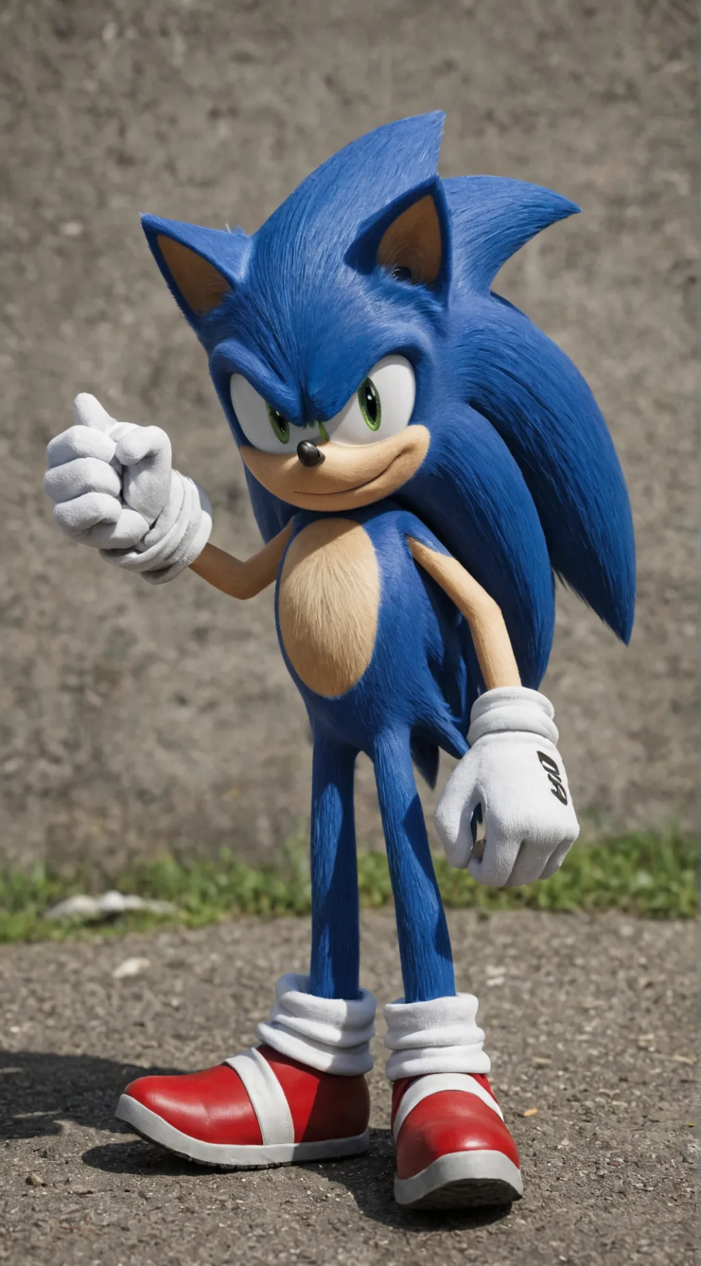 ai character: Sonic background