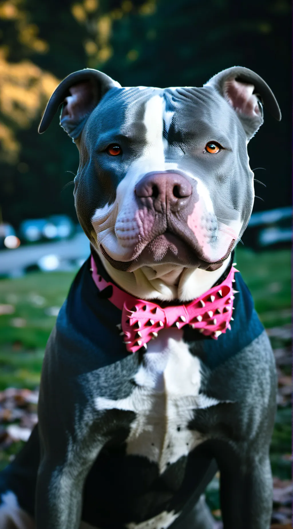 ai character: dog crap badass background