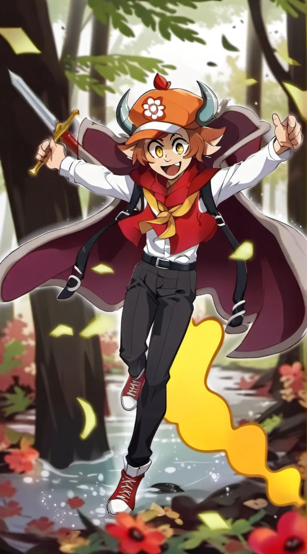 ai character: PP but MD  background