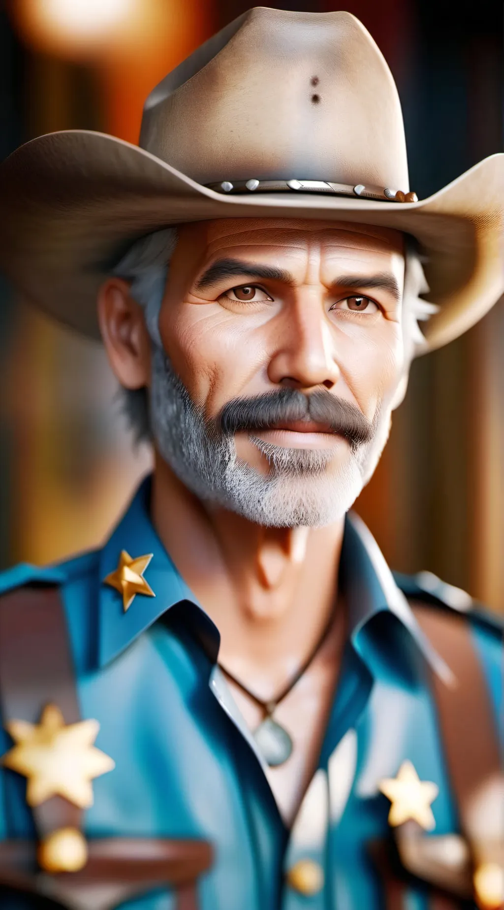 ai character: Sheriff Malloy background