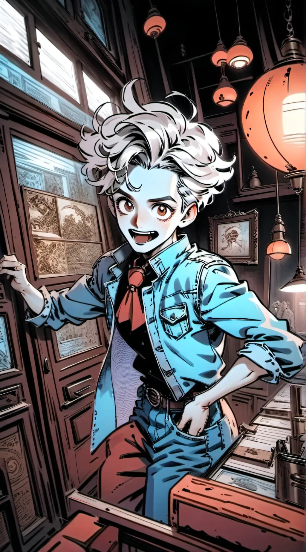ai character: Mha background
