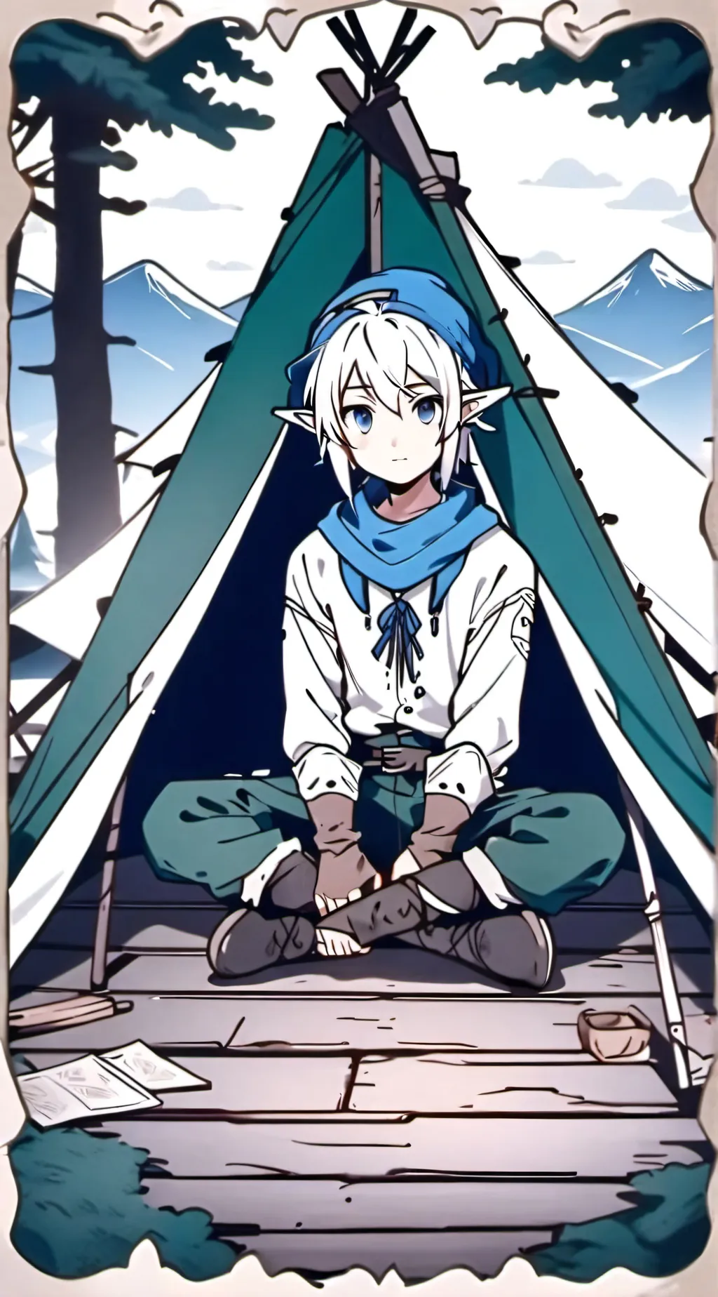 ai character: Vertigo background