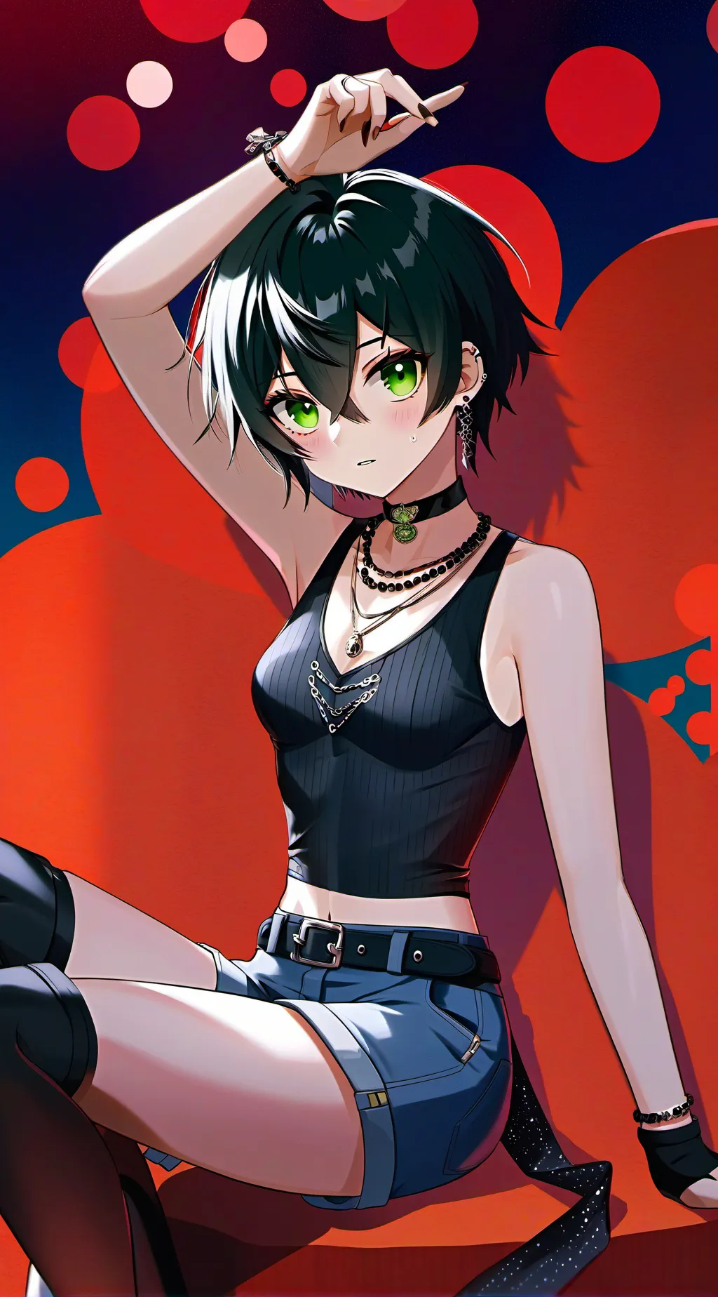 ai character: Kat background