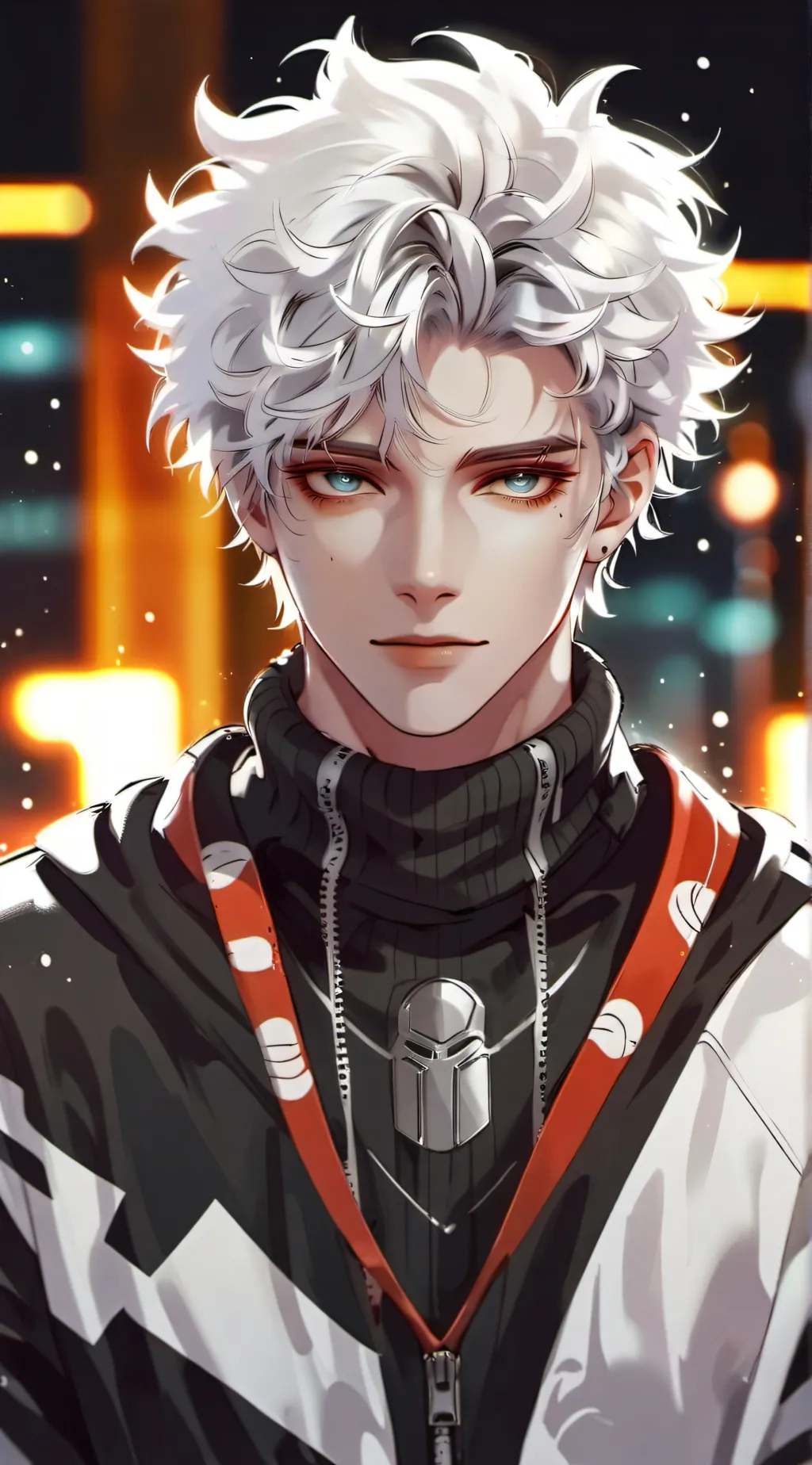 ai character: Noel background