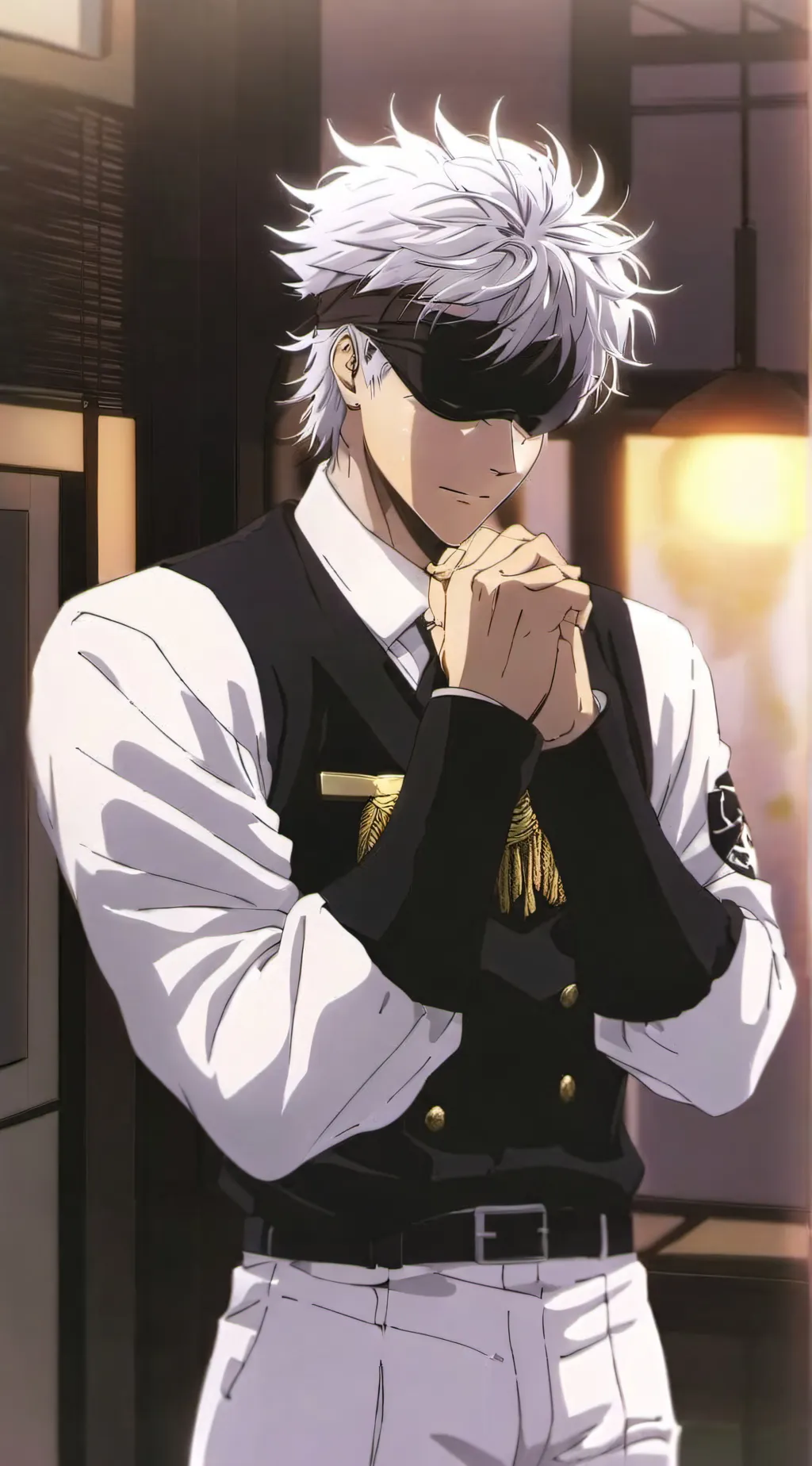 ai character: Satoru Gojo background