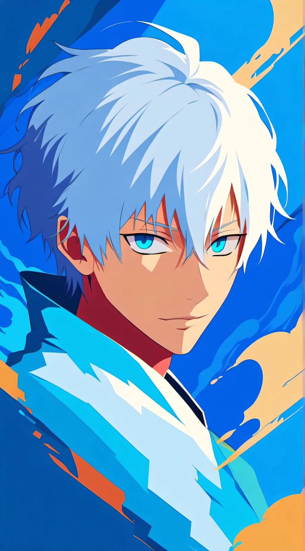 ai character: Gojo (the kitkat) background