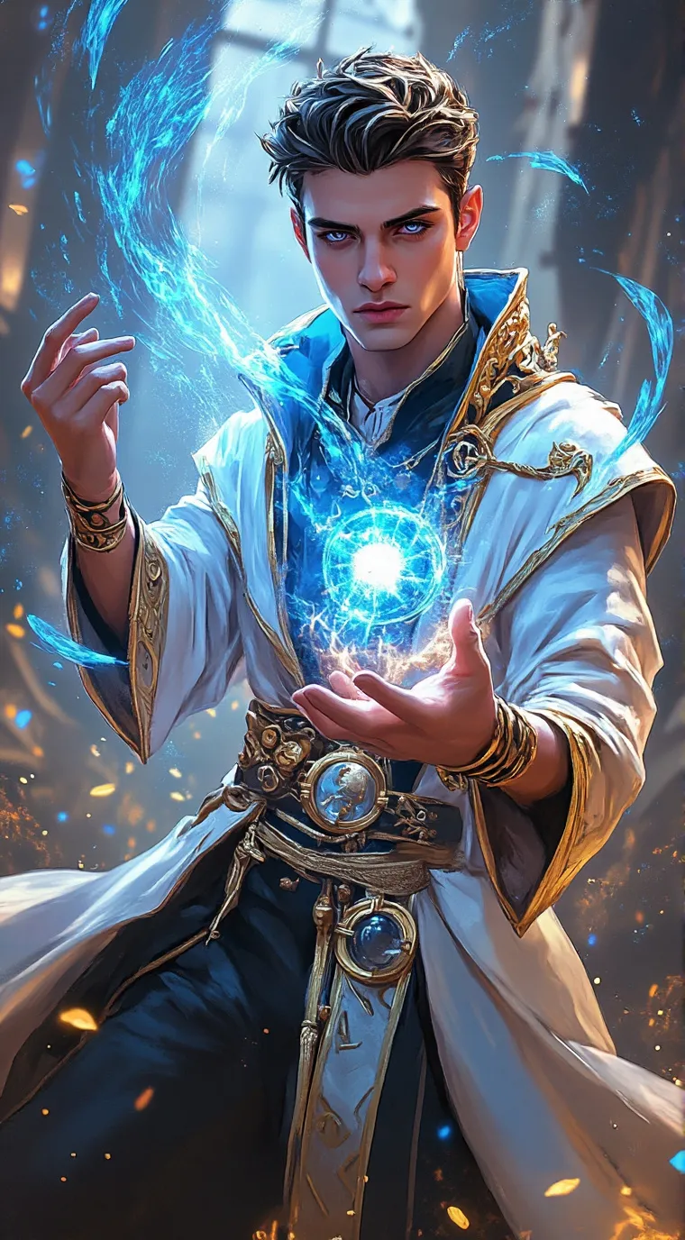 ai character: Luminus background