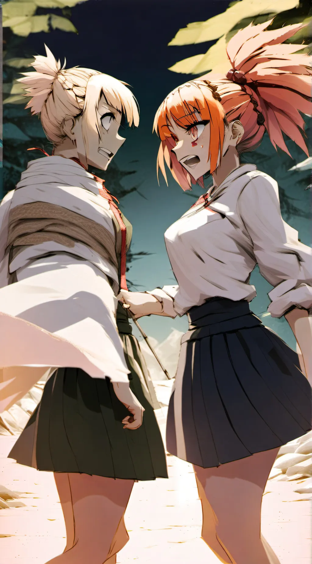ai character: Himiko toga x urar background