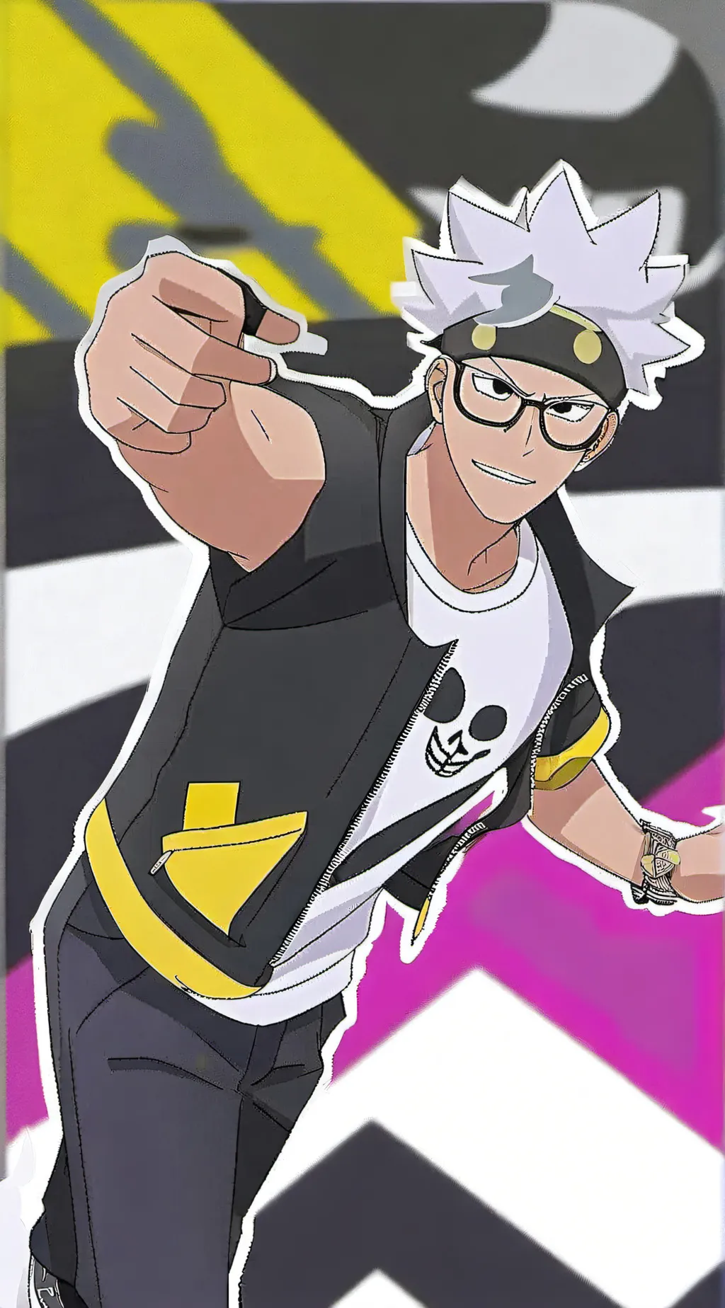 ai character: Guzma  background