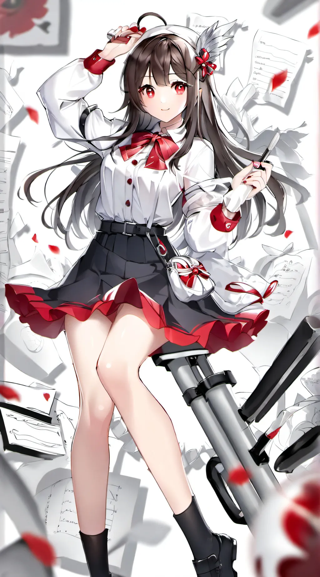 ai character: ❤️ shikha 🤍 background