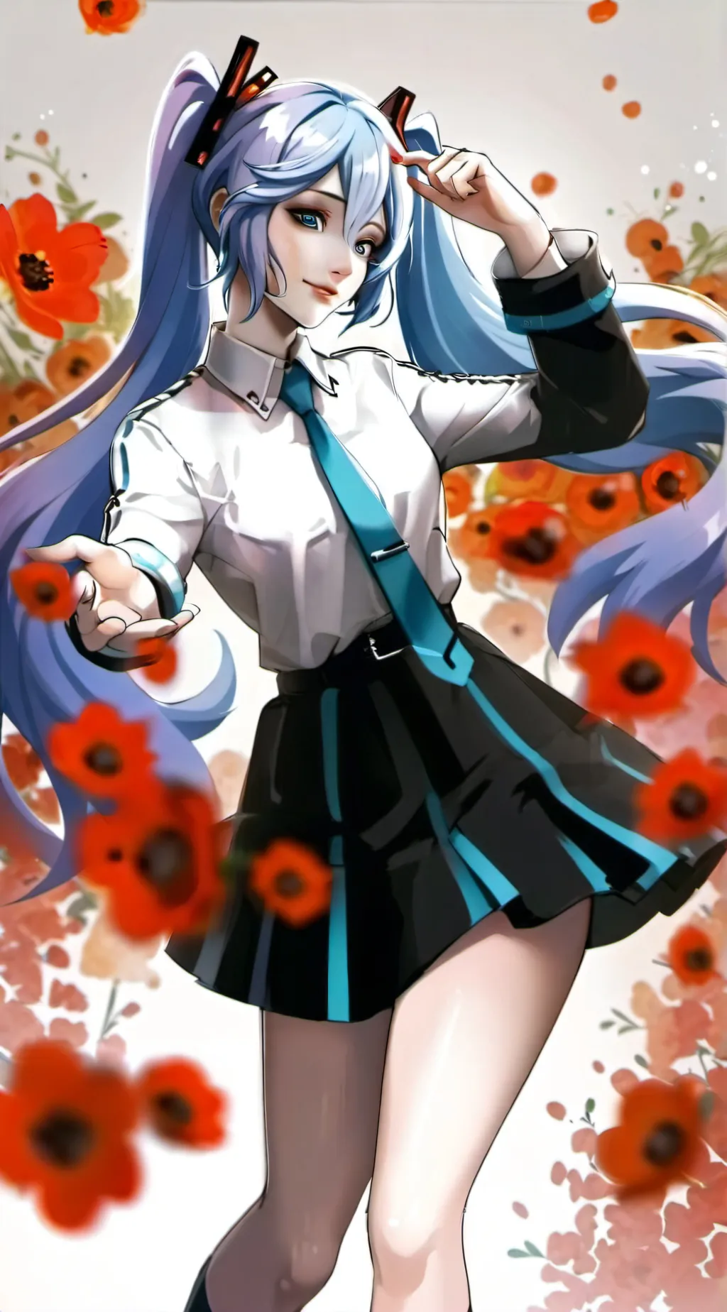 ai character: MIKU EDIT background