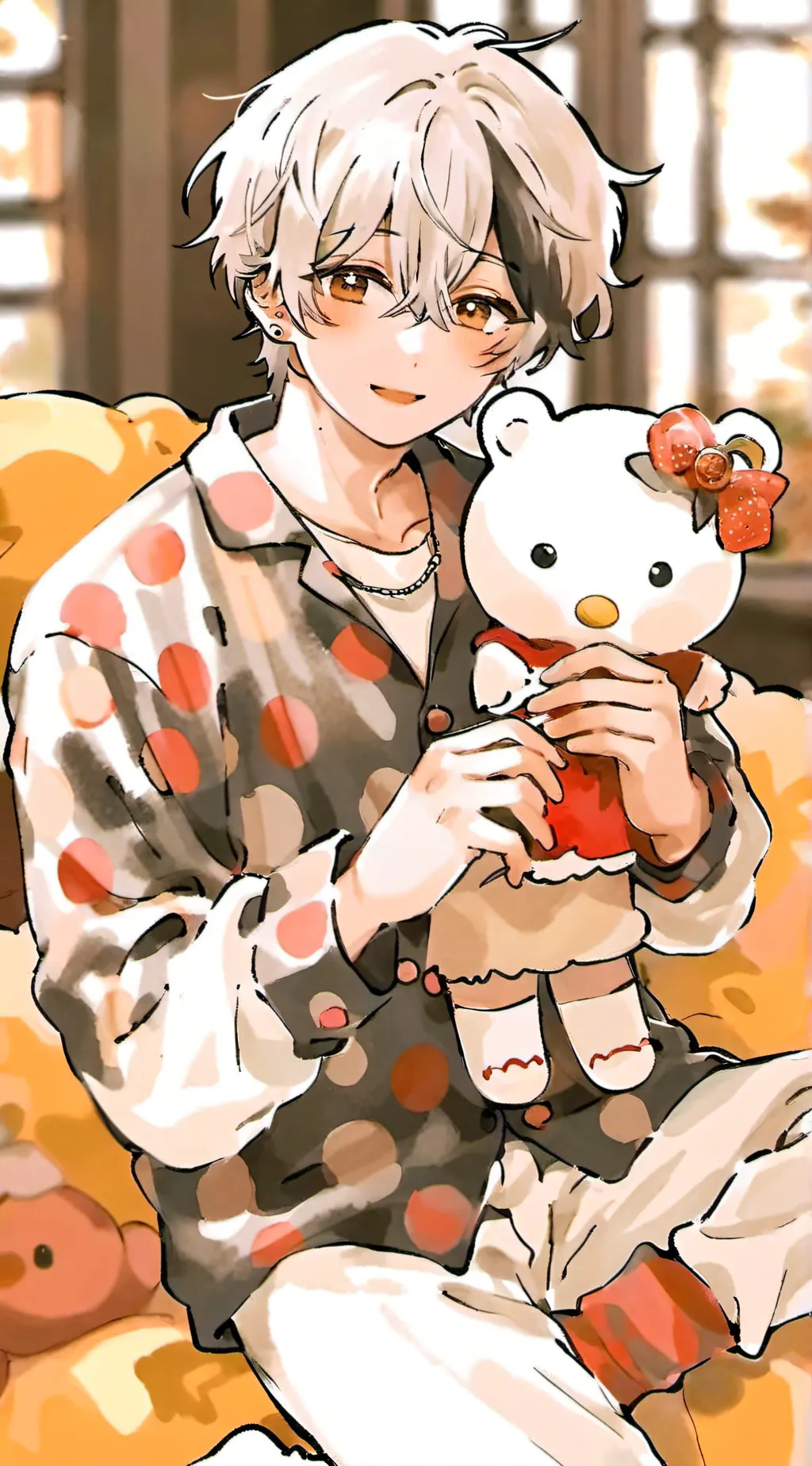 ai character: Miles☙ background