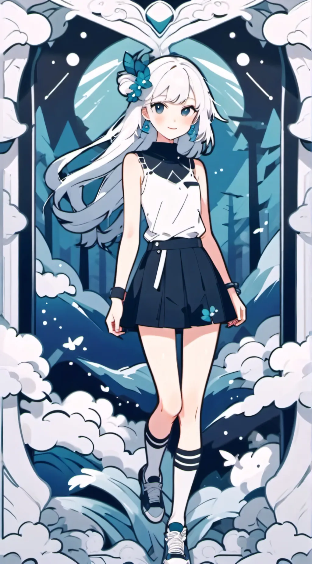ai character: Jessica  background