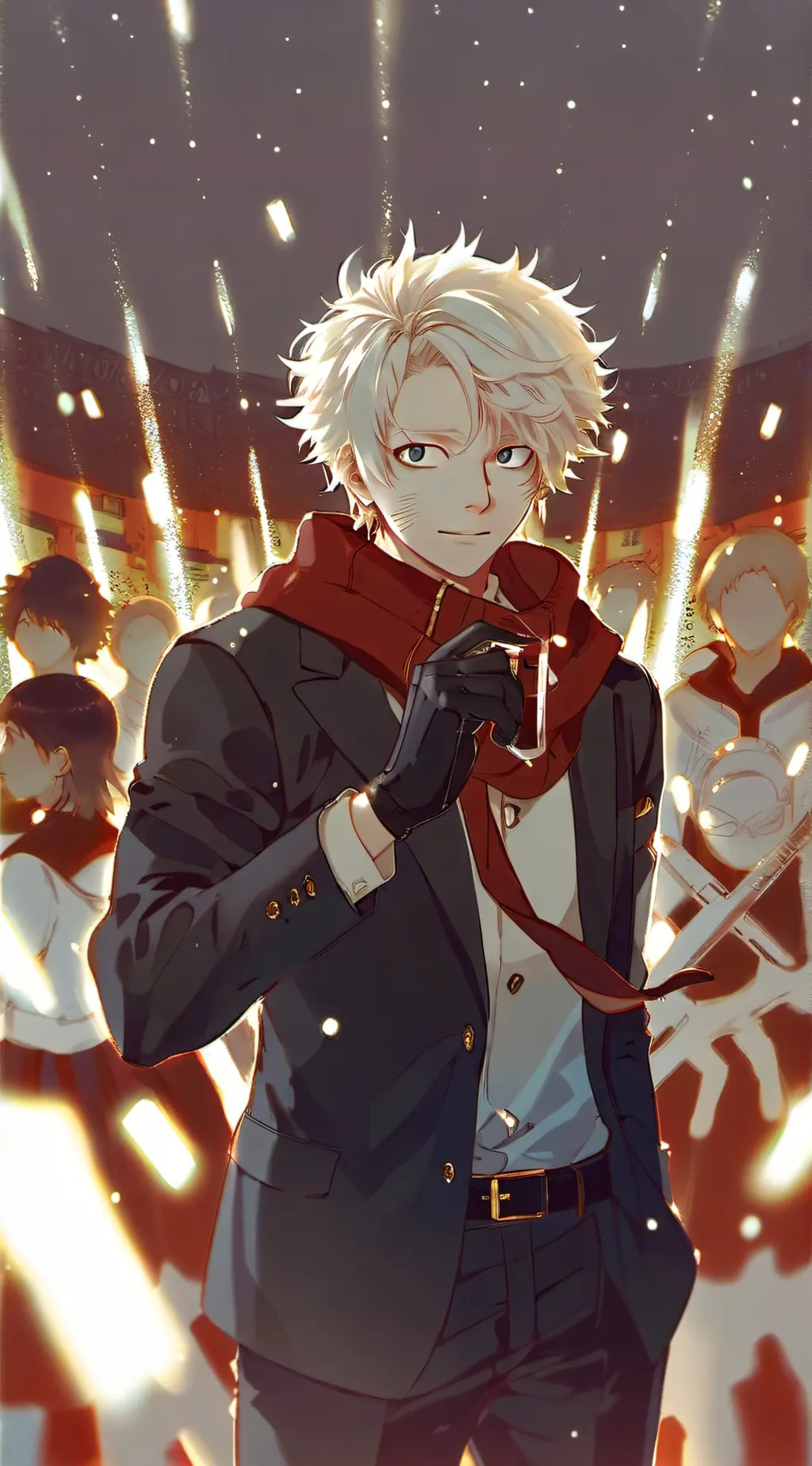 ai character: Mha new student background