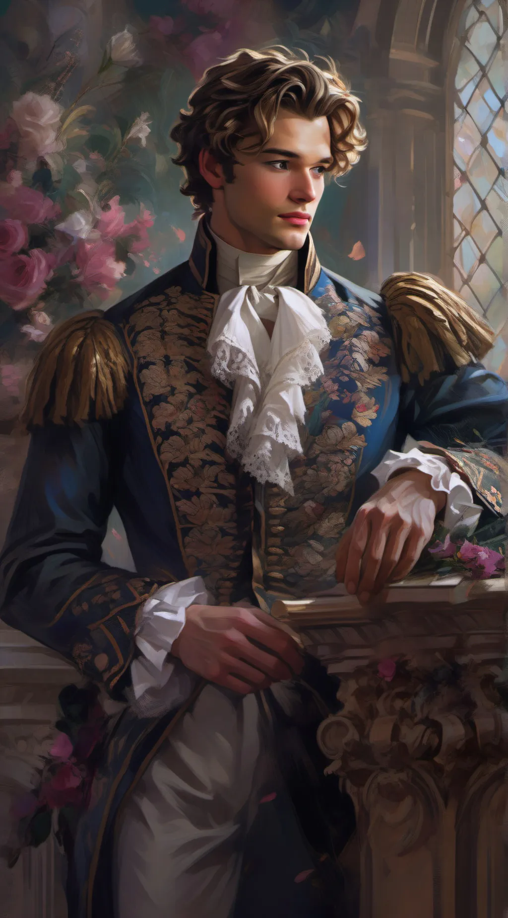 ai character: Albert Brisley background
