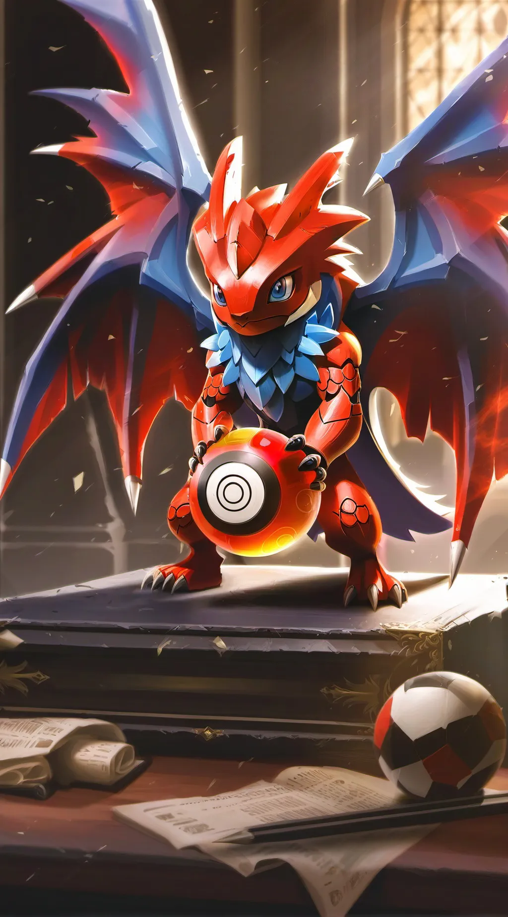 ai character:  koridon background