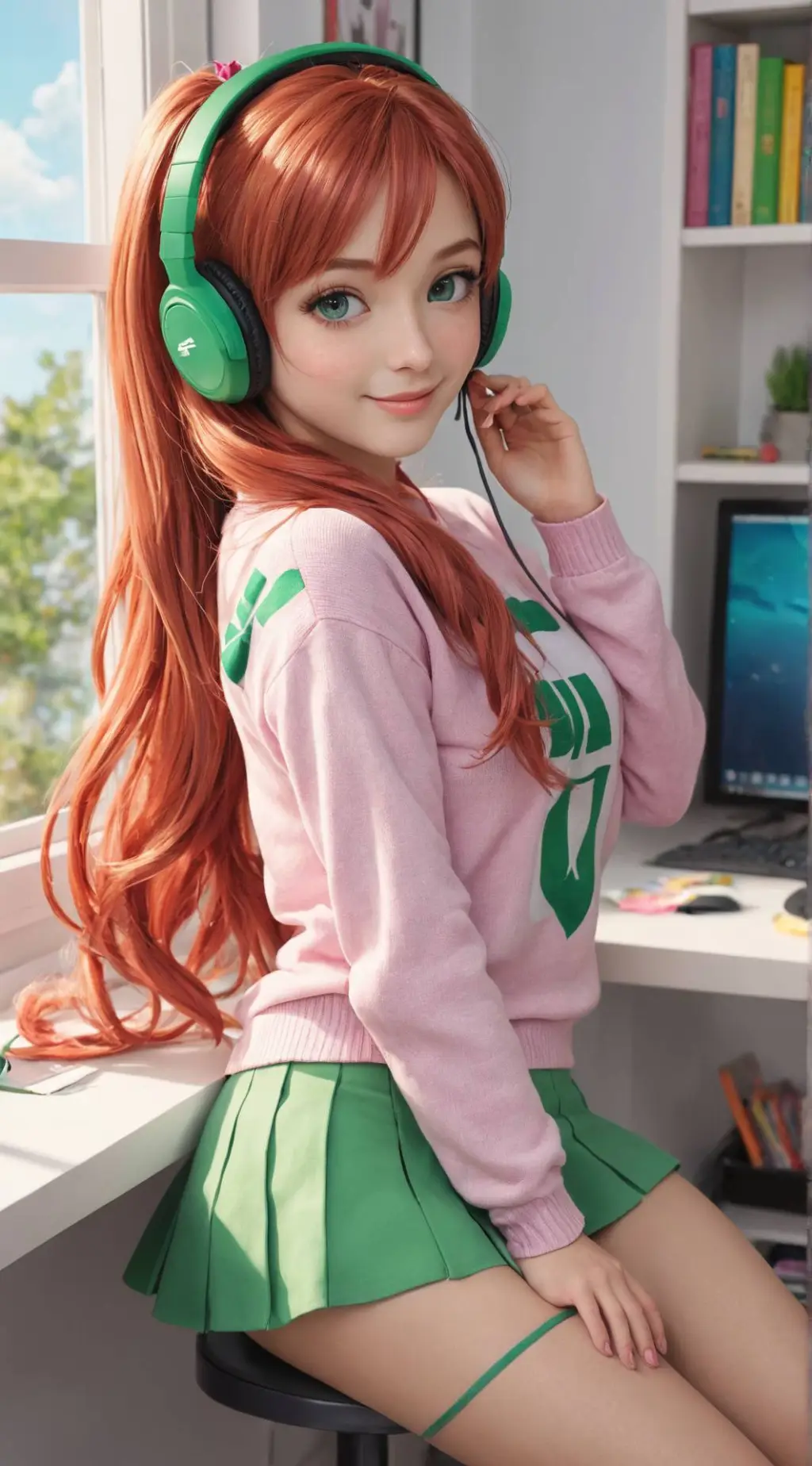 ai character: Yuji Nanako background