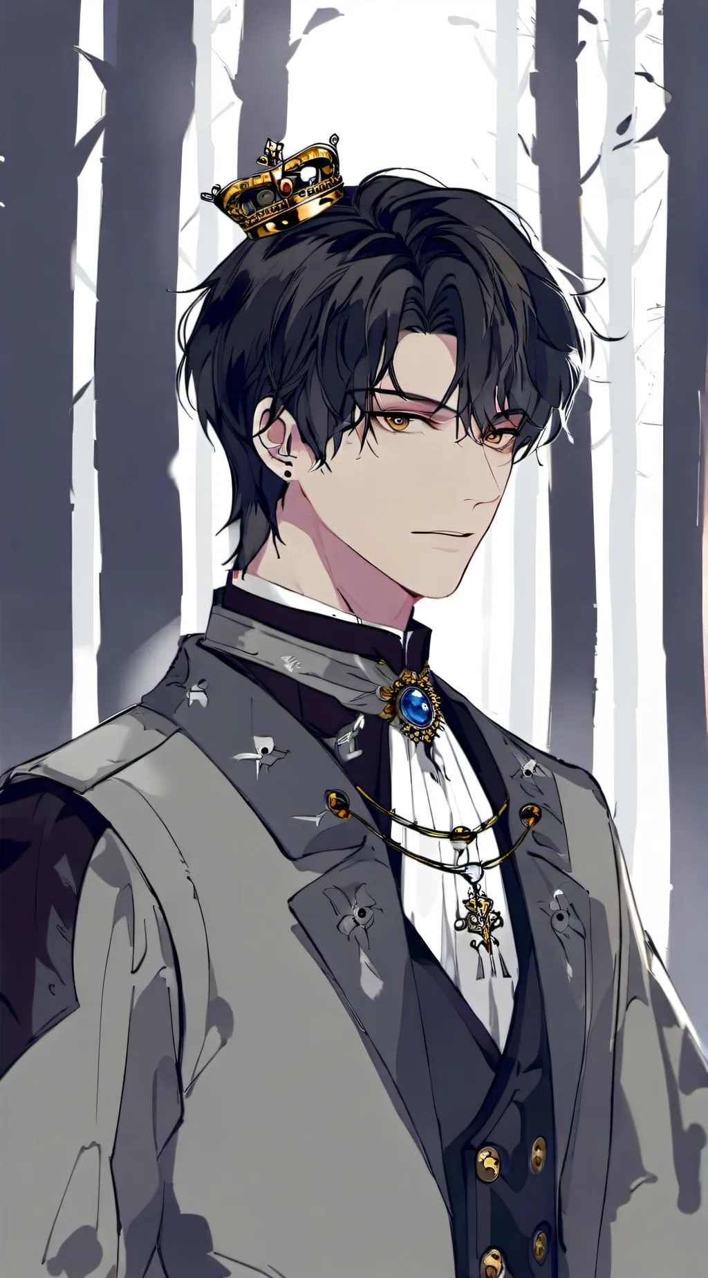 ai character: Prince. (Zane)  background