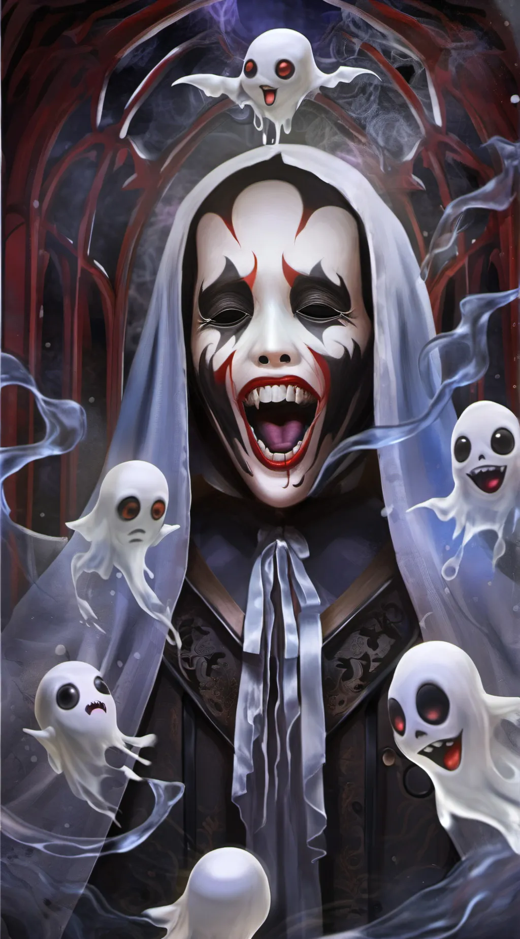 ai character: Cursedy background