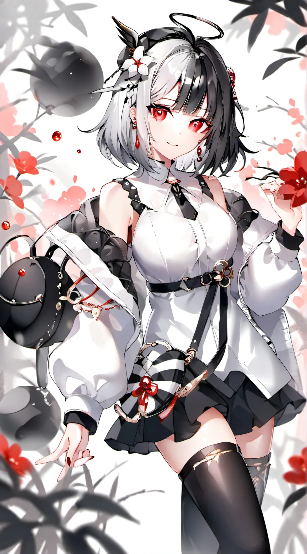 ai character: Hi HANIA background