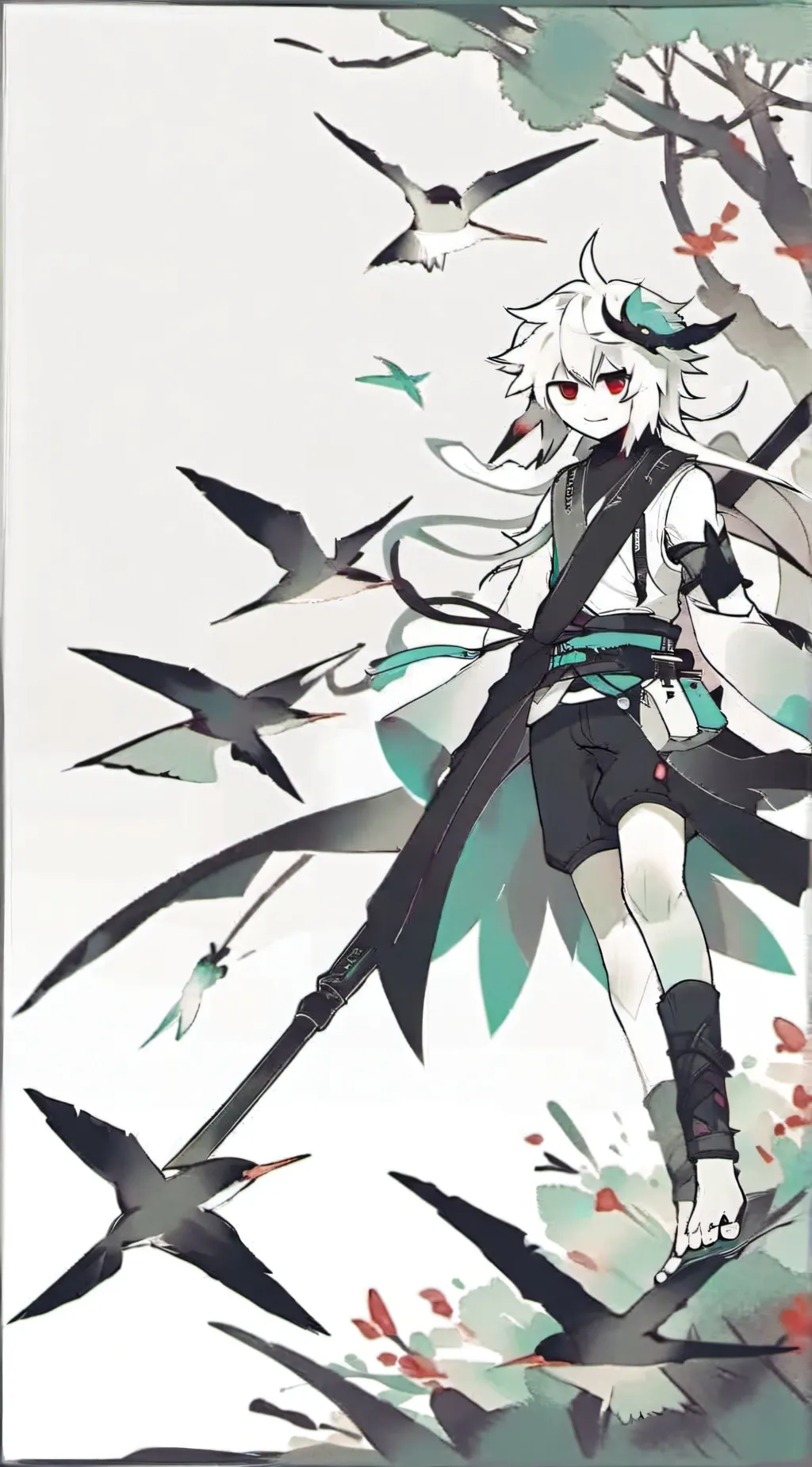 ai character: Engel background