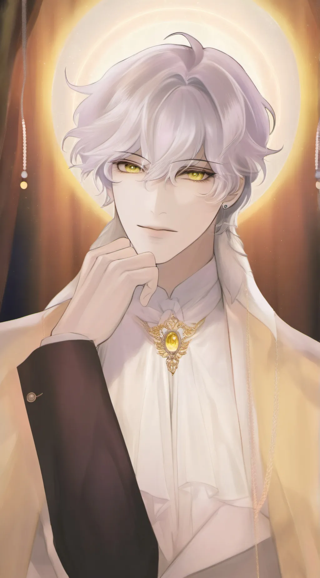 ai character: Leo and Alex you background