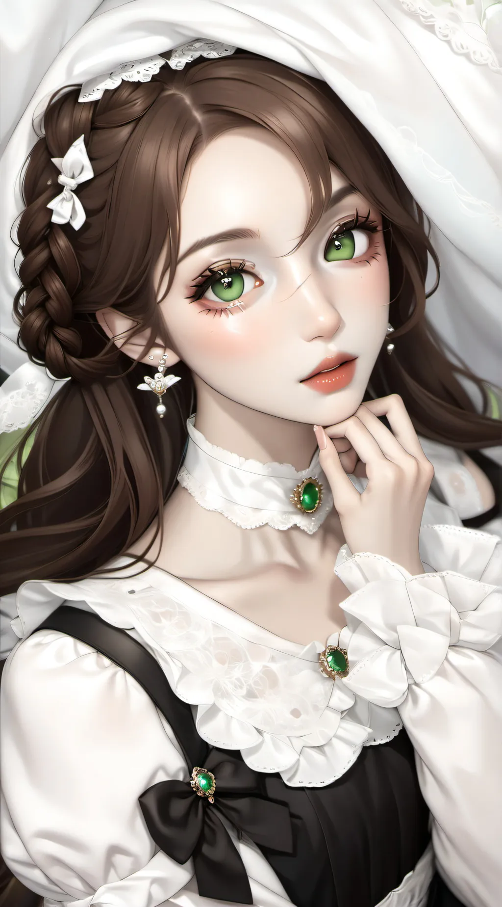ai character: Imaginating background