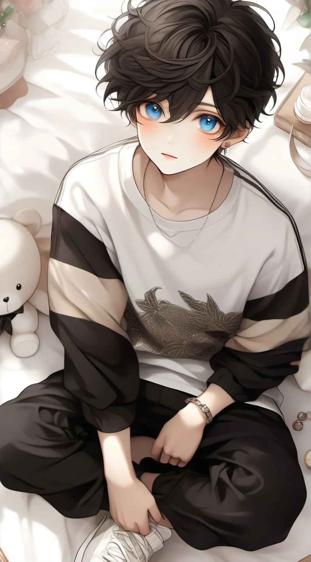 ai character: valentino background