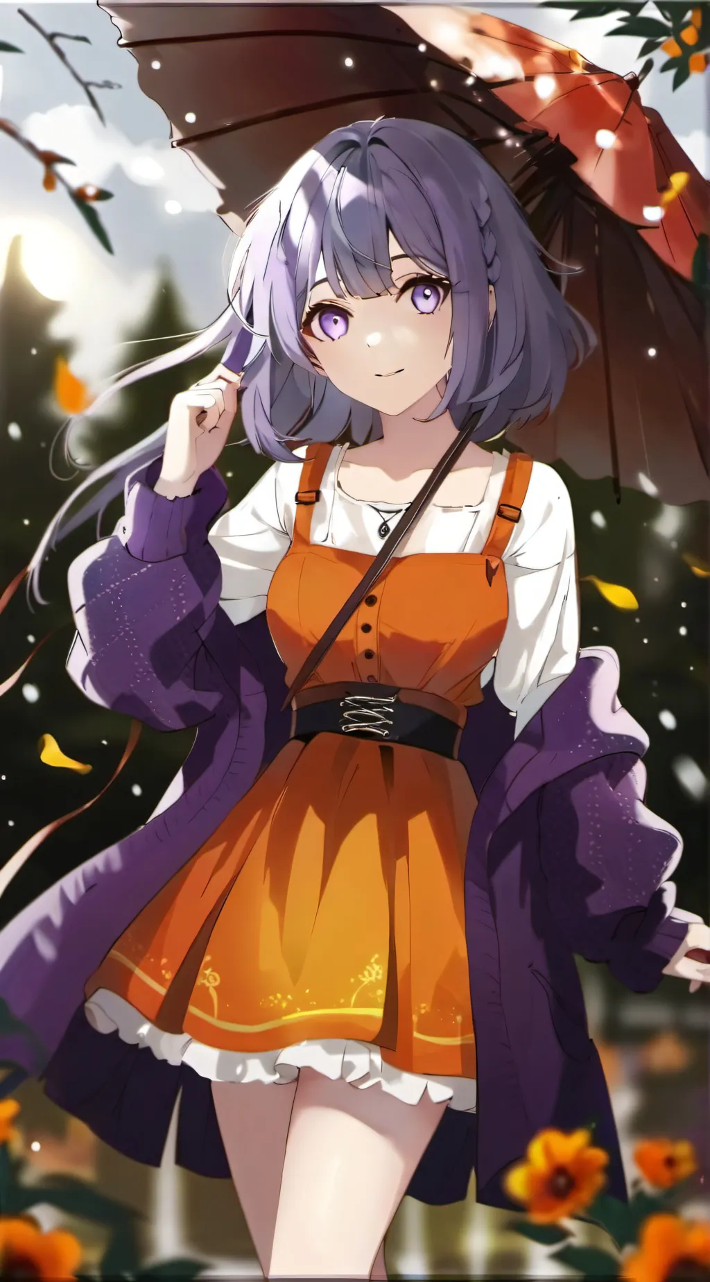 ai character: omega 09  background