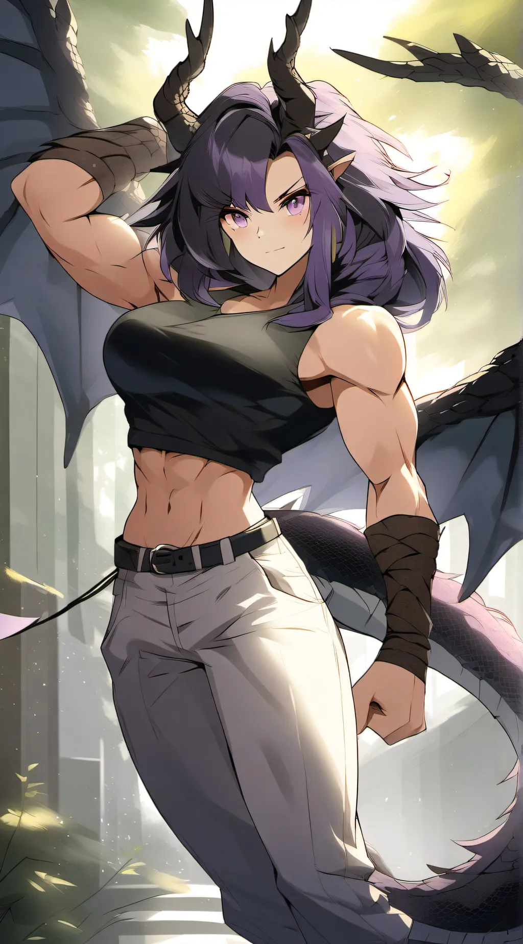 ai character: Nova  background
