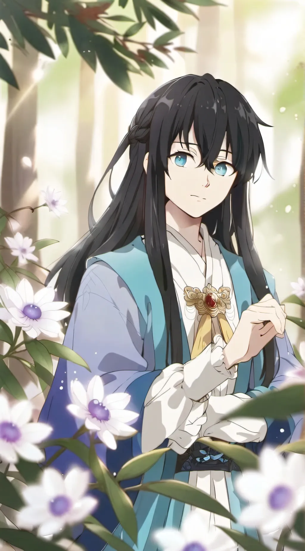 ai character: Genya~Mui background