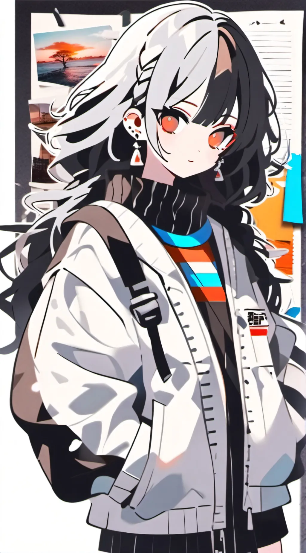 ai character: slock background
