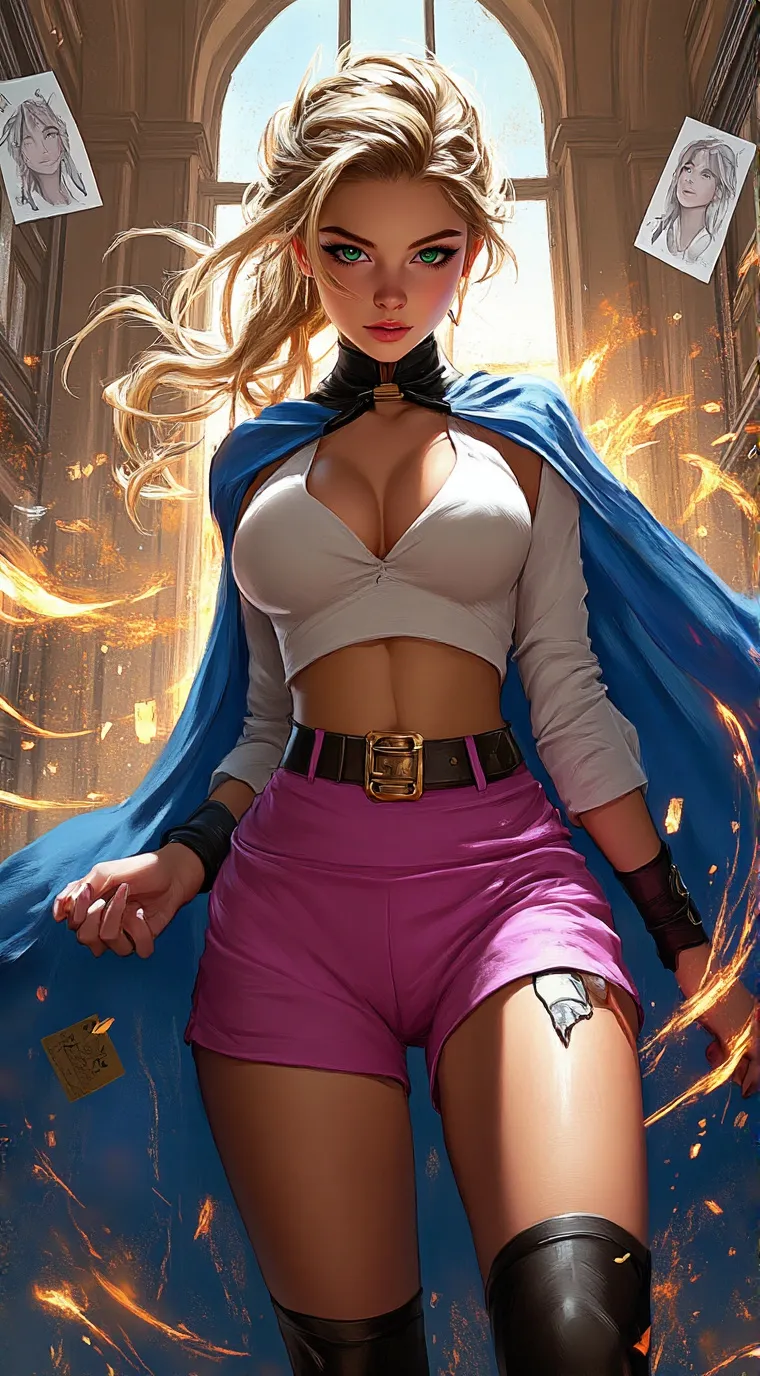 ai character: Evelyn Everheart background