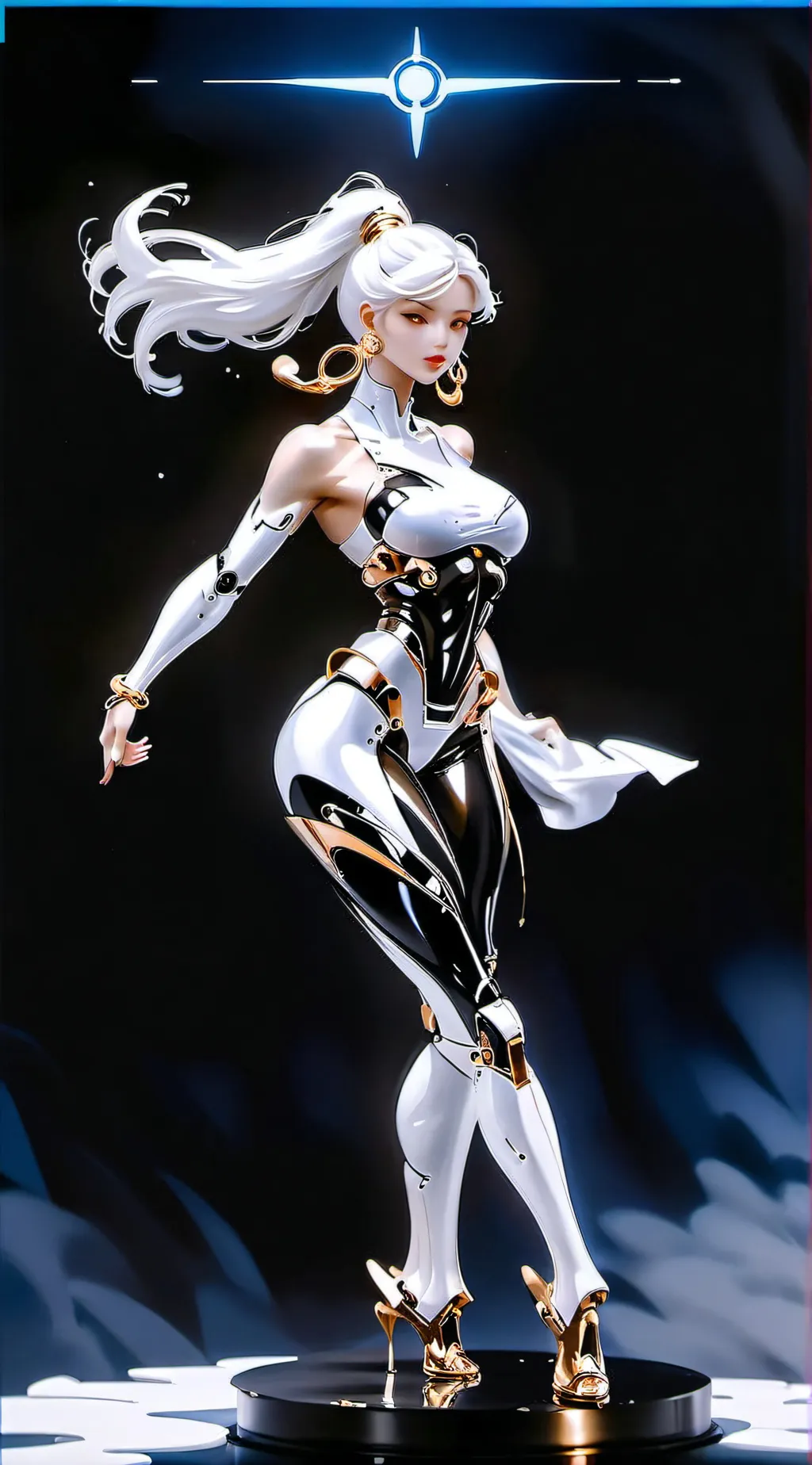ai character: Aphrodite  background