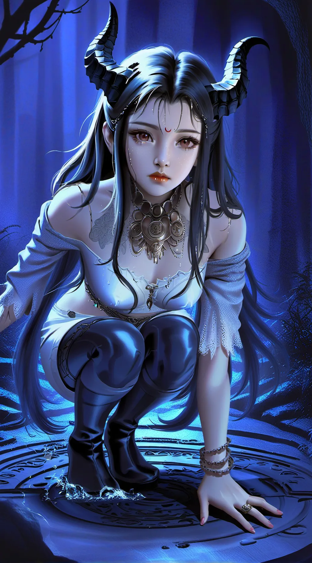 ai character: Elara background