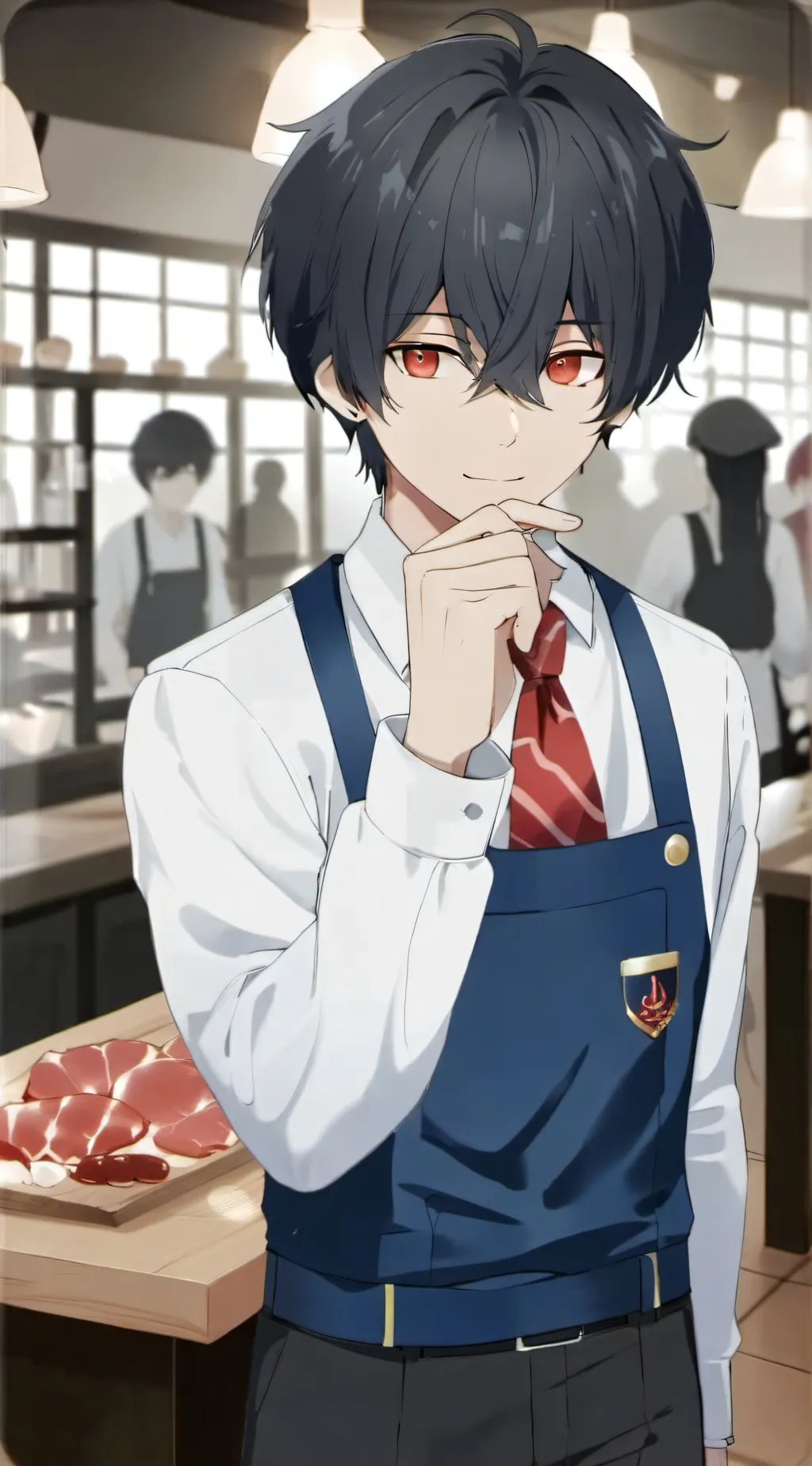 ai character: Butcher Bill background