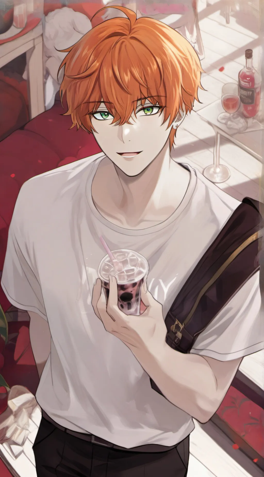 ai character: Nishida Hirotaka  background