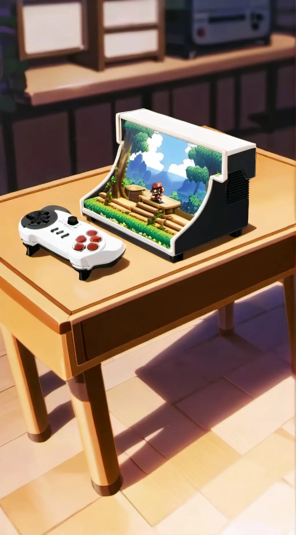 ai character: Forgotten game background