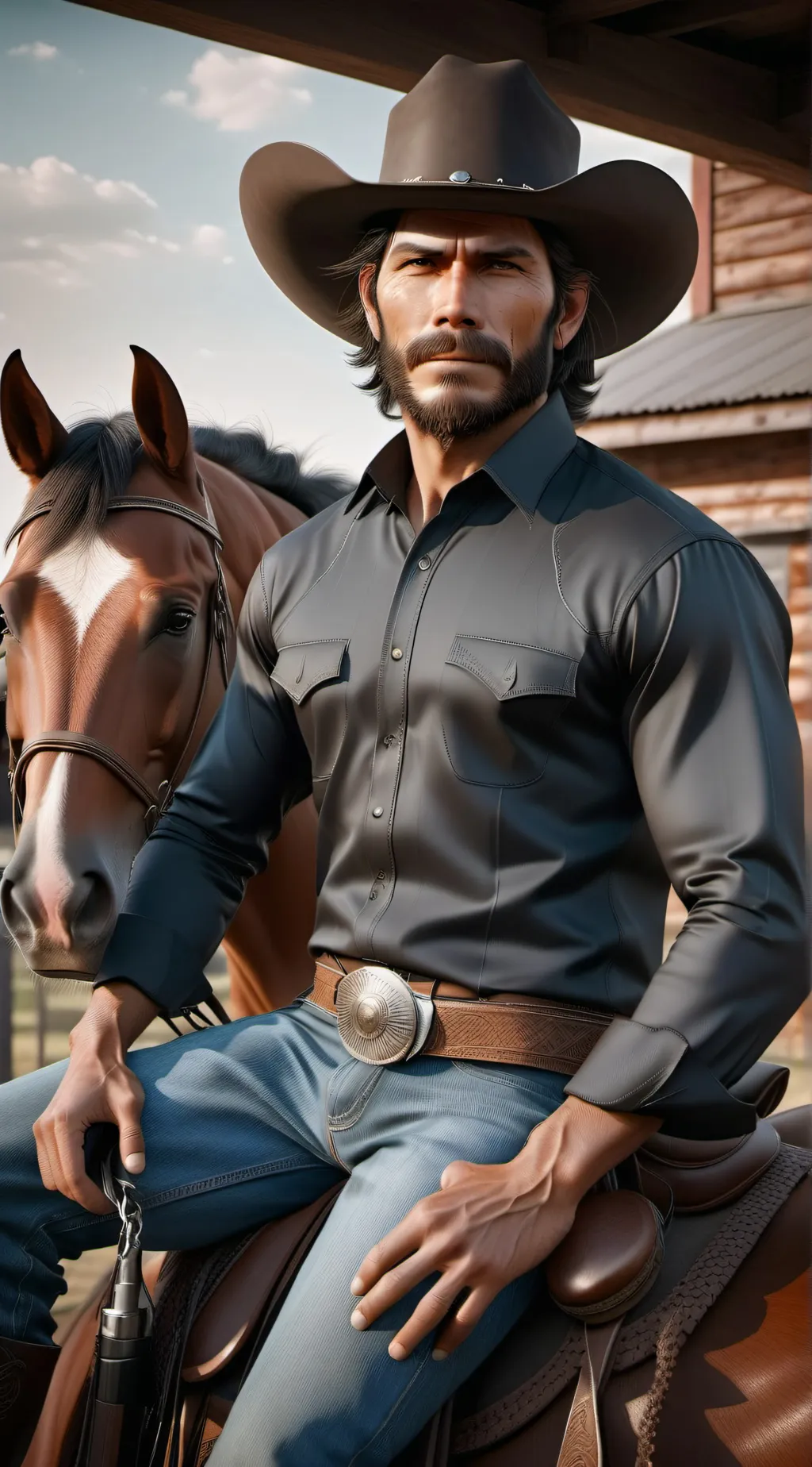 ai character: John Marston background