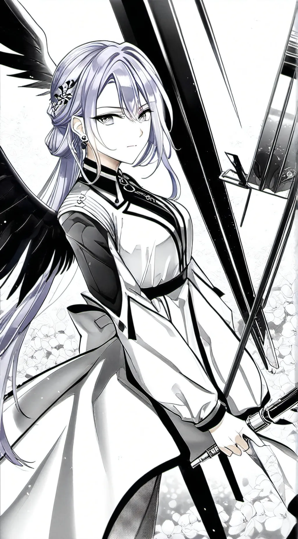 ai character: Sword Teaching background